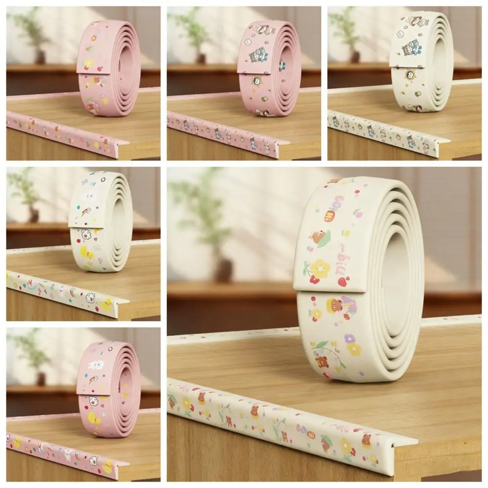 

2 м защитная полоса для края стола, безопасная для детей, мягкая подушка для предотвращения столкновений, самоклеящаяся толстая защита для угла стены