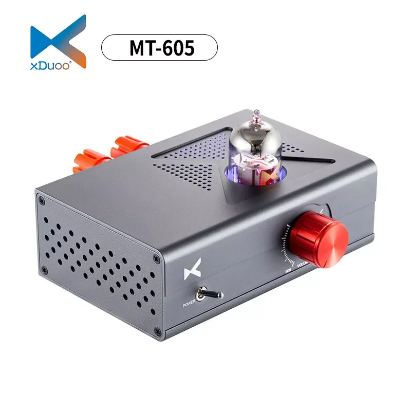 

XDUOO MT-605 Power Amplifier 12AU7 Tube& Digital Amplifier TI TAP3116 Amp Chip Output Power 30W Per Channel