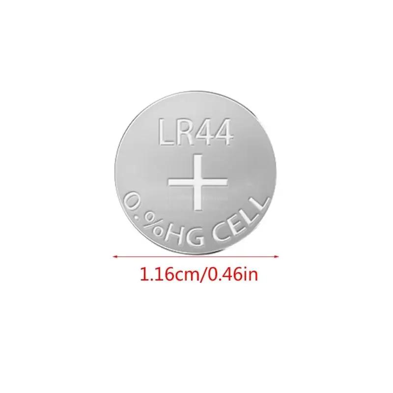 1.5 V AG13/L1154/LR44 Lithium Battery Coin Cell Button Batteries for Low Power Devices Electronics (Pack of 10/20pc)