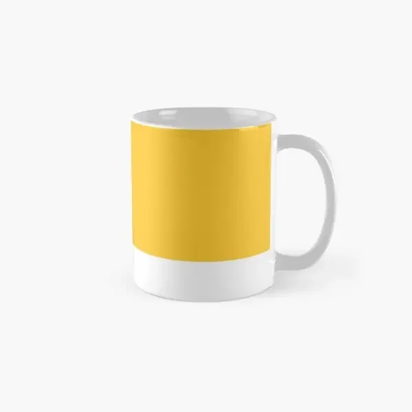 Pantone 123C Classic  Mug Picture Tea Coffee Printed Image Photo Design Handle Round Simple Gifts Drinkware Cup