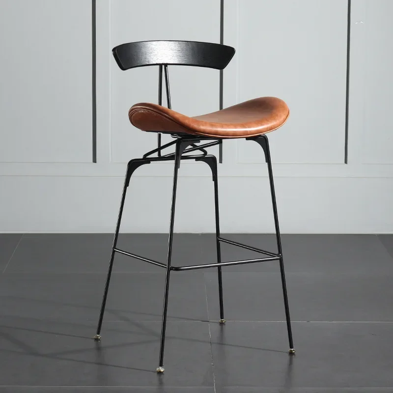 Ergonomic Relax High Stool para recepção, cadeiras nórdicas, cadeiras de luxo, design italiano, móveis modernos, LLBC