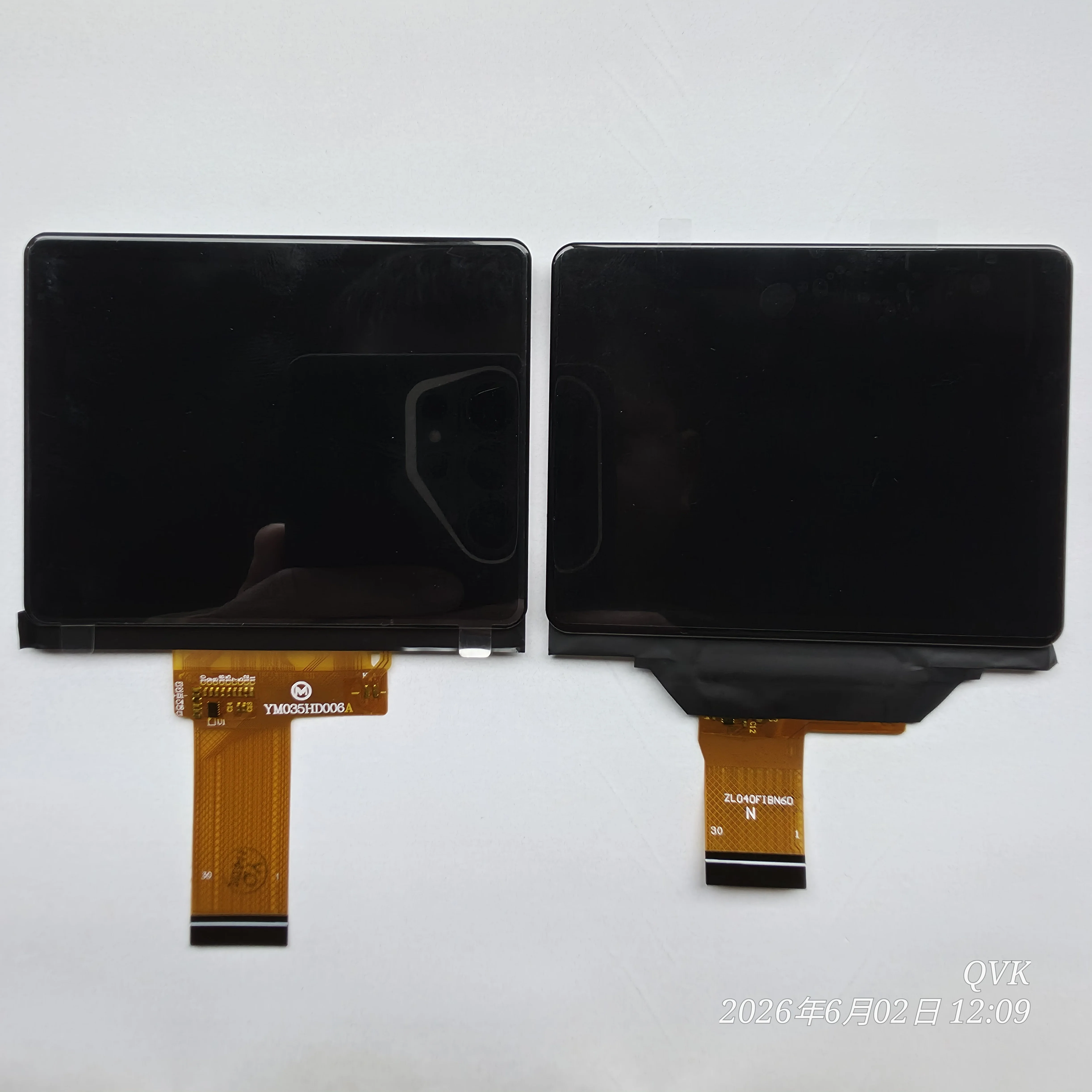 For R35S R36S 3.5-inch Game Console YM035HD006A YM035HD007A Screen Lcd Screen Display Without Cover Plate Replacement Part