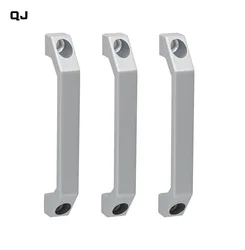 U-type ls520 aluminum alloy handle black cabinet handle square furniture hardware stainless steel cabinet wardrobe drawer handle