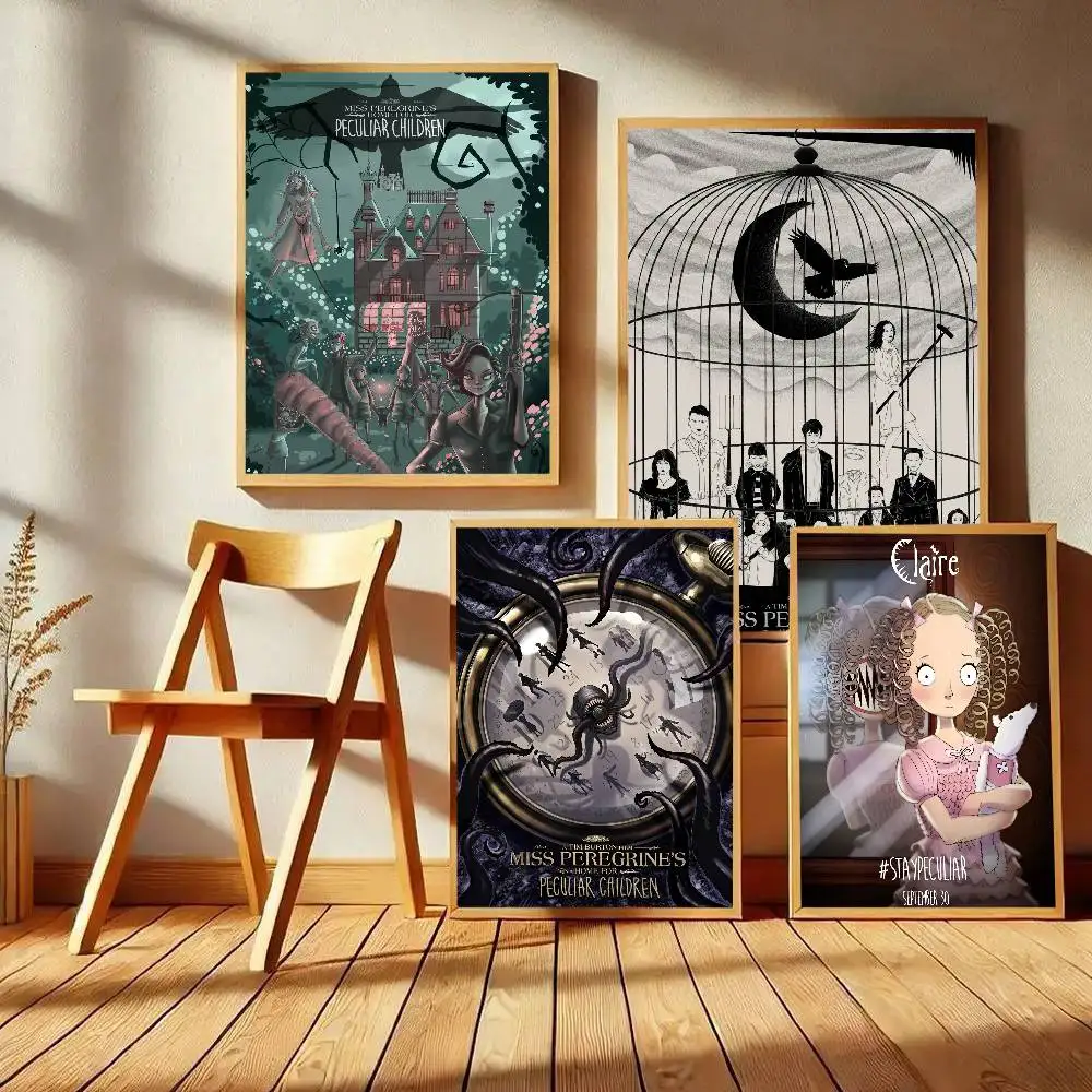 Miss Peregrines Home For Peculiar Children Poster Art With Prints Home Bedroom Living Room Decoration Gift