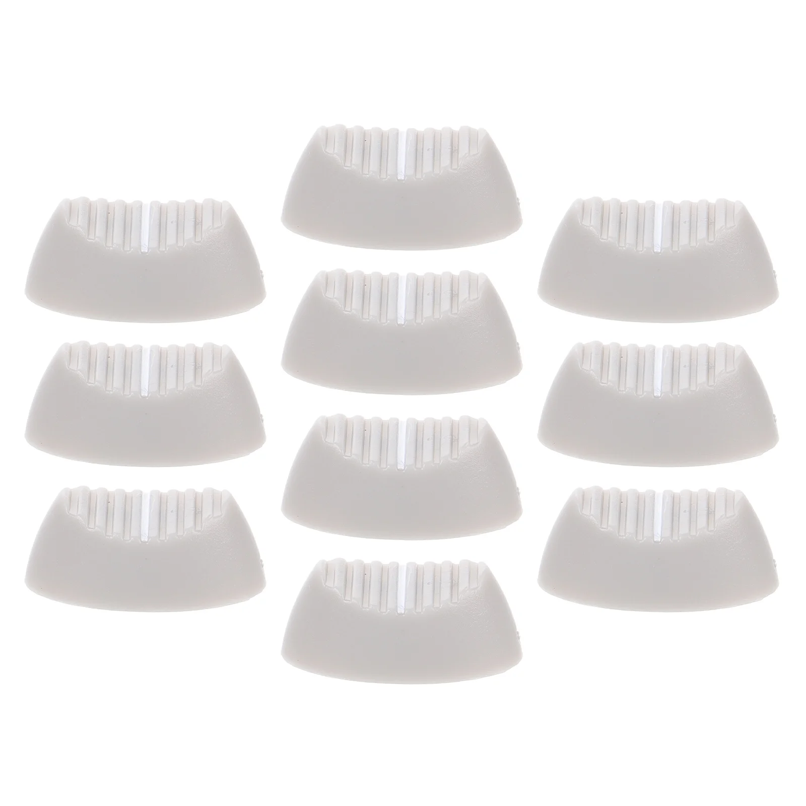 10pcs Fader Knobs Replacement For Sound Console Mixer Slider Caps Potentiometer Knob Console Mixer Accessories Fader Knob