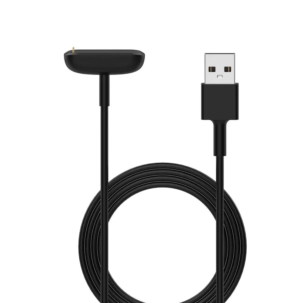 ตัวแปลงสายชาร์จ USB แบบพกพาป้องกันวงจรได้ดีป้องกันการรบกวน Fitbit Luxe ขนาด1เมตรนำเข้า