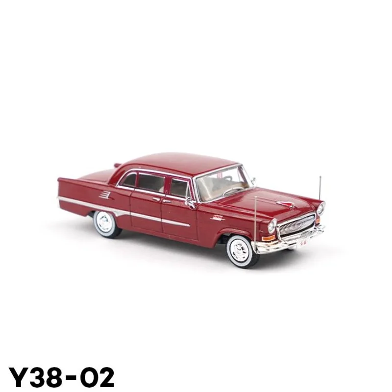 Xcartoys 1:64 Hong-qi CA72 Y38-02 Red Alloy Simulation Model Car