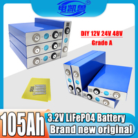1-32pcs 105ah 3,2V lifepo4 Batterie Lithium eisen phosphat Batterie DIY RV Boot Home Energy Storag Zelle cn Lager schnelle Lief
