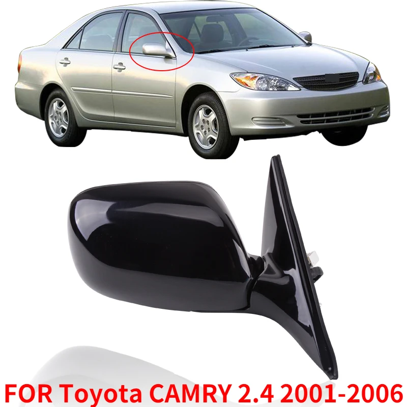 CAPQX Electric & Auto folding Side Rear View Mirror Rearview FOR Toyota CAMRY ACV30 MCV30 2.4 2001-2006 7wire 7Pin