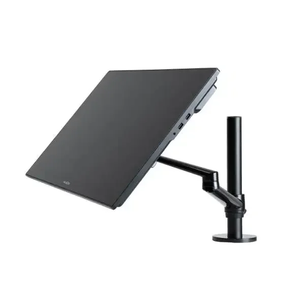 Gas Spring Mount single Monitor Computer Stand Holder Adjustable Monitor Swing Arm Black