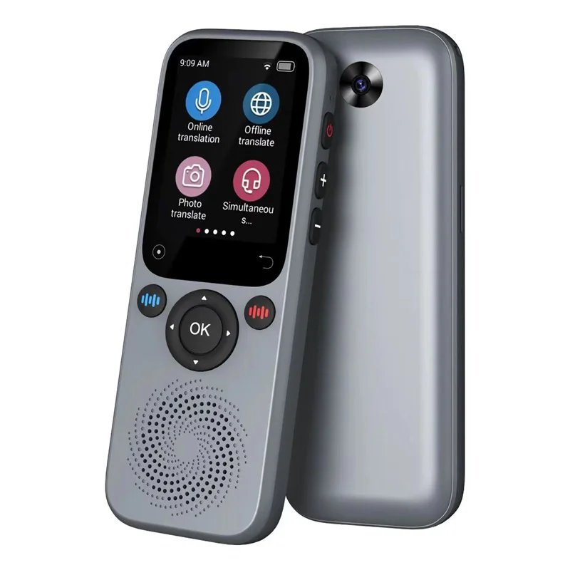 S20 AI Translator Device Supports 138 Languages Intelligent Translator ChatGPT Real-time Voice Recording Text Translate Machine