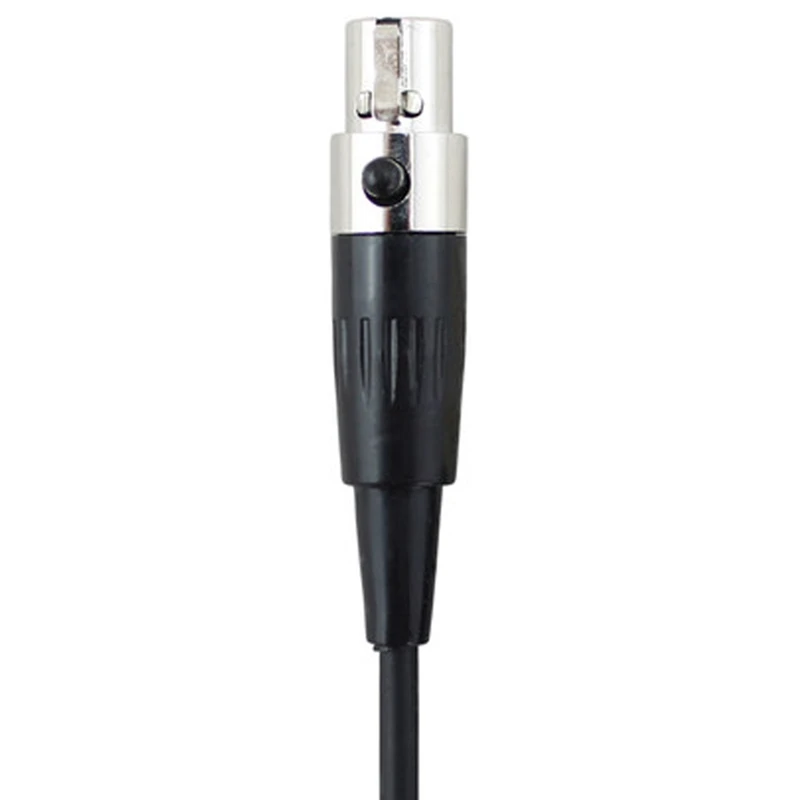 Hfes 1 pçs 3.5mm jack cotovelo fone de ouvido carro aux cabo extensão áudio & 1 pçs 3.5mm jack para 3pin mini xlr fêmea 0.3m