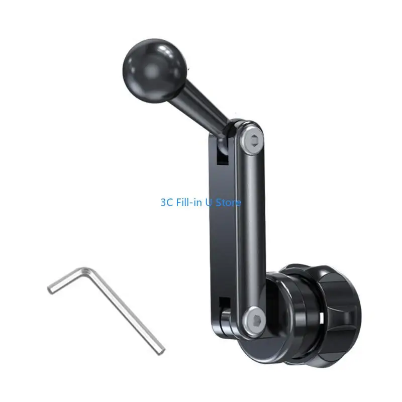 

G8TA 17mm Ball Joint Extension Arm For Car Navigation Mount With Adjustable Rotation
