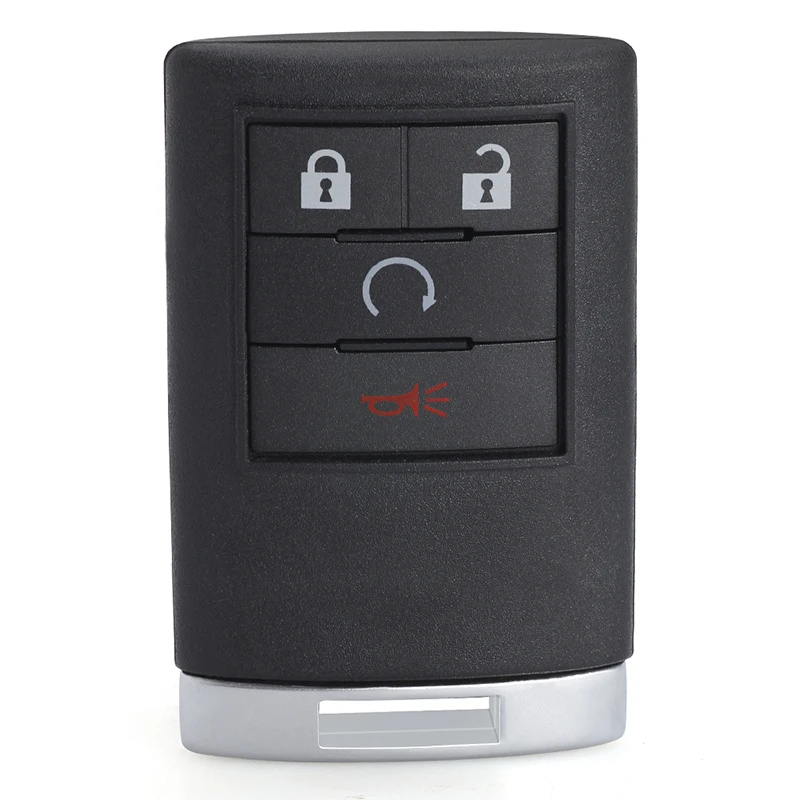 KEYECU 315MHz FCC ID: OUC6000066 Keyless Smart Remote Car Key Fob for Cadillac CTS DTS STS SRX Escalade ESV EXT 2007-2014