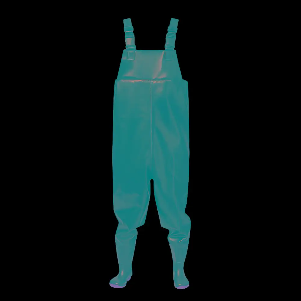 

Rain Pants Waterproof Chest Wader Quick-Dry Durable Fishing Water Pants with Boot Insulated Thick Suspender Trousers For Fish