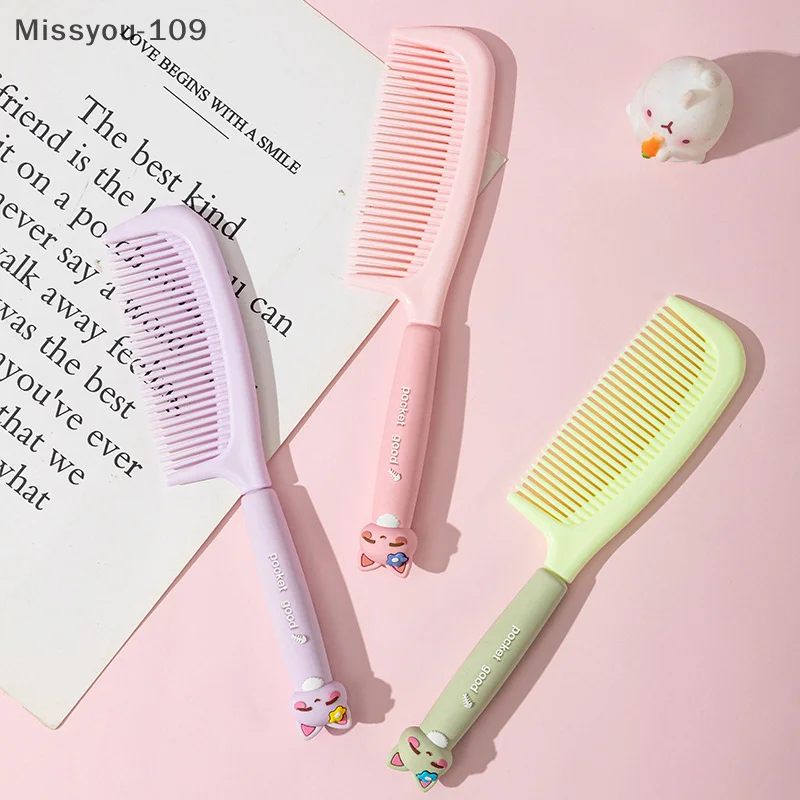 مشط سيليكون ناعم محمول على الطراز الكرتوني لتصفيف الشعر - فرشاة شعر خفيفة الوزن وصديقة للسفر مثالية للفتيات #2