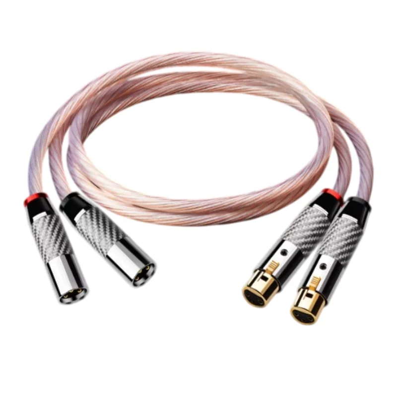 【155】cable-d'equilibrage-de-qualite-audiophile-ataudio-fil-de-cuivre-et-d'argent-connecteur-xlr-male-femelle-cable-pour-microphone-a-condensateur