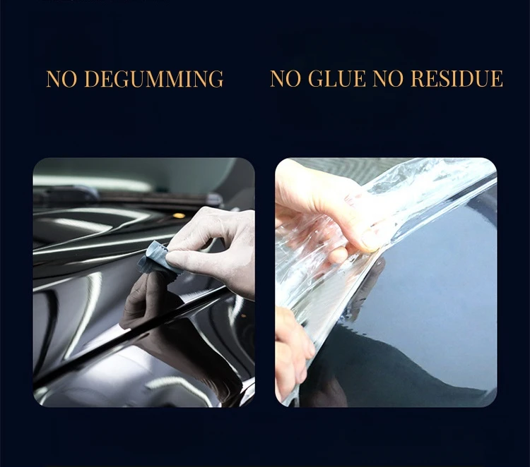 ฟิล์มใสกันรอยรถยนต์ SAKUTA W180 8.5mil แบบมีกาวในตัว ป้องกันรอยขีดข่วนจากโรงงาน สำหรับตกแต่งรถยนต์ ฟิล์ม TPU ป้องกันสีรถยนต์ PPF