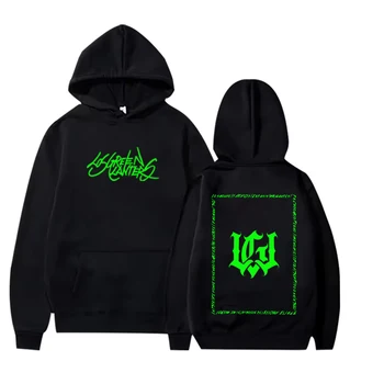Sweat à Capuche Unisexe Noir - Coupe Classique, Imprimé Unique, Qualité Européenne
