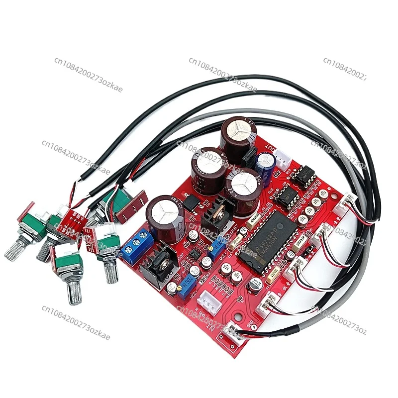 LM4610N Audiophile Tone Board with Dual Operational Amplifier Pre-Amplifier Servo Power Supply Improved Version