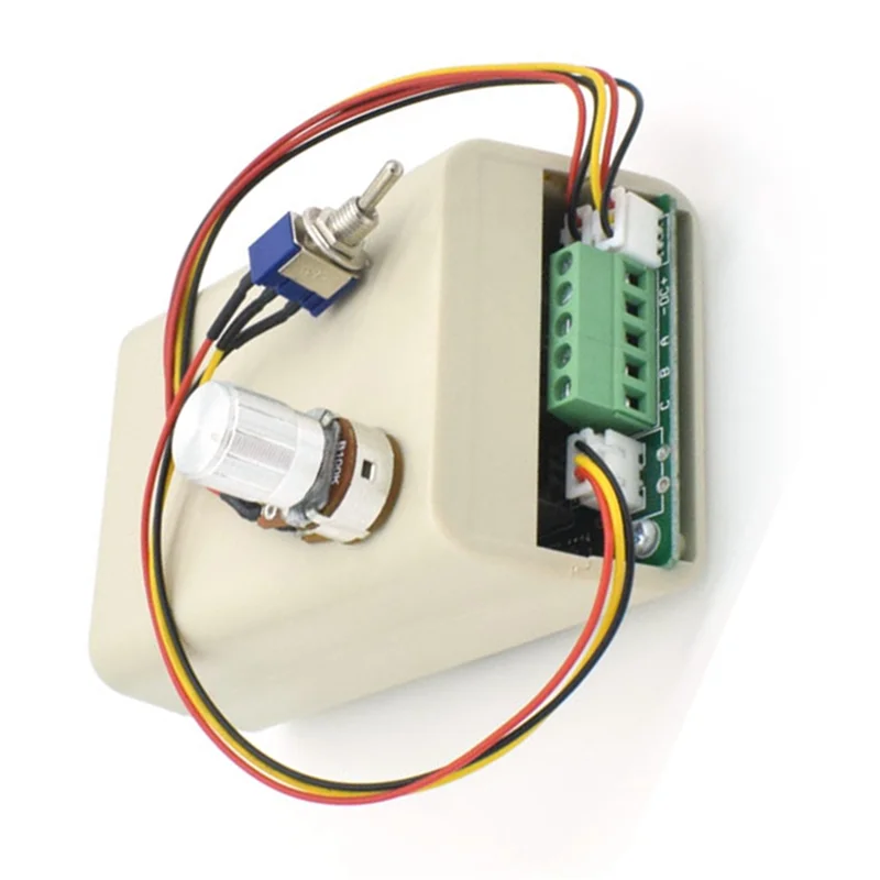 Bldc Three-Phase Brushless Motor Speed Controller Fan Drive Dc 5-36V 15A With Potentiometer Switch 12V 24V