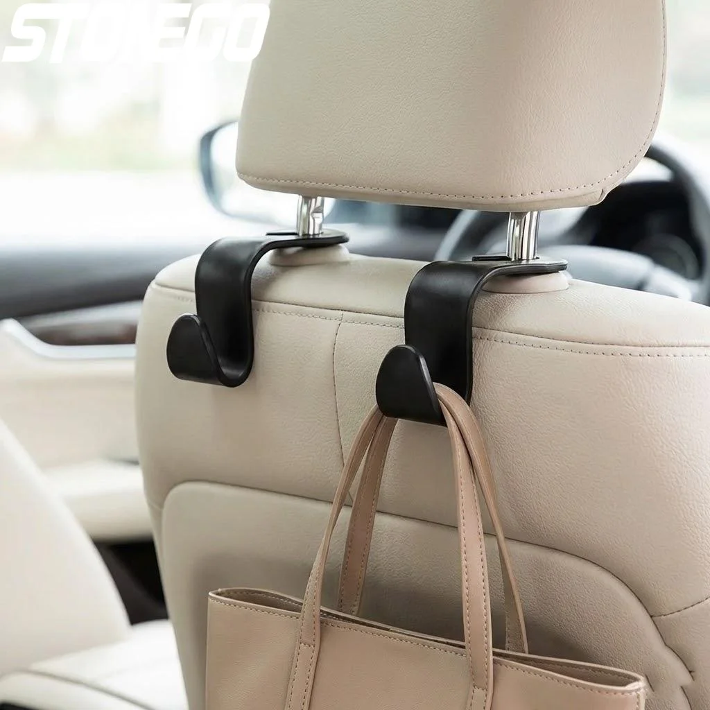 Auto-Rücksitz-Hakenorganizer für Lebensmittel, Handtaschen, Regenschirme, Kopfstützen-Aufbewahrungszubehör für Fahrzeuge