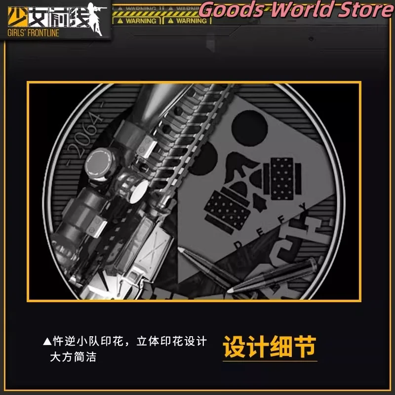 الأصلي AR15 AN94 M4A1 AK12 شارة عملة تذكارية تحصيل عملة الفتيات المواجهة أرقام AR15 تأثيري حلي ACGN أنيمي #2