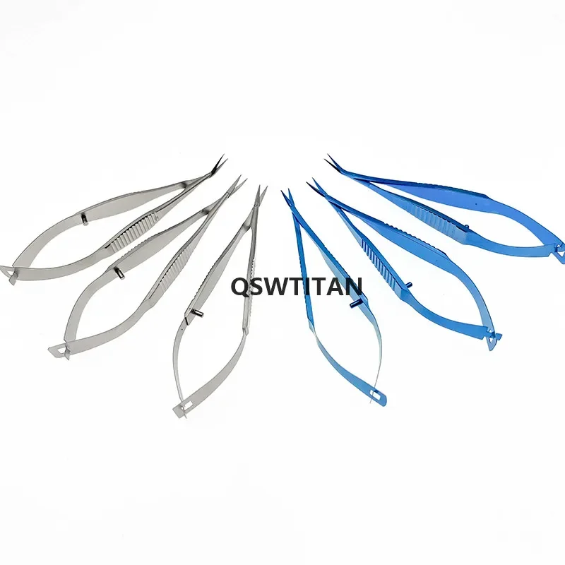Ophthalmic 8.5cm Venus Scissors Microsurgery Scissors Titanium Stainless Steel Practice Surgical Tools