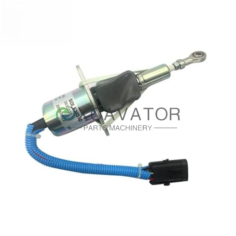 

12V Fuel Shutdown Solenoid Valve Stop Solenoid 3930233 SA-4335-12 for Cummins 6BT & 6CT Engine for Komatsu PC300-7, Case 8940