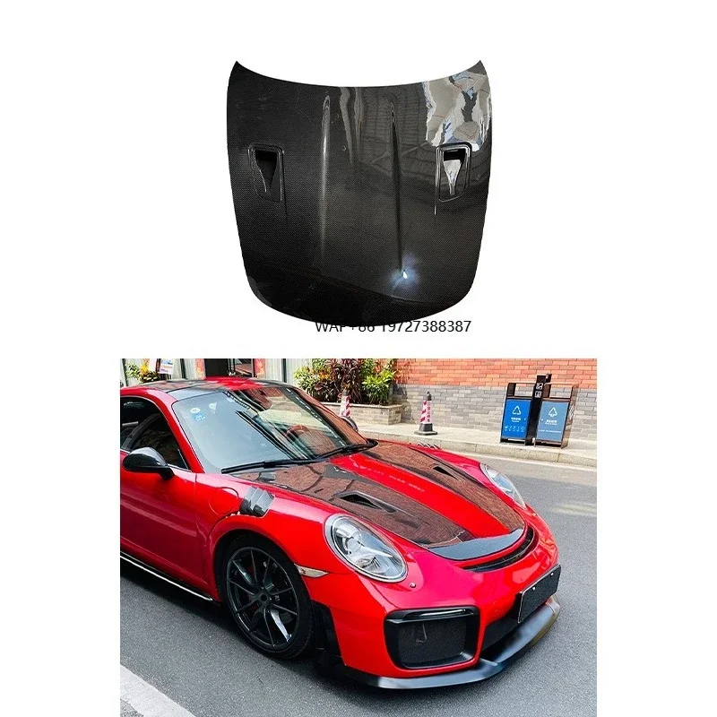 

High Quality Carbon Fiber Engine Hood for 911 991.1/991.2 GT3/GT2RS 991 GT2 RS
