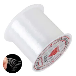 0.2/0.25/0.3/0.35/0.4/0.55/0.6/0.8mm 1 Roll Fish Line Wire Clear Non-stretch Strong Nylon String Beading Cord Thread Jewelry DIY