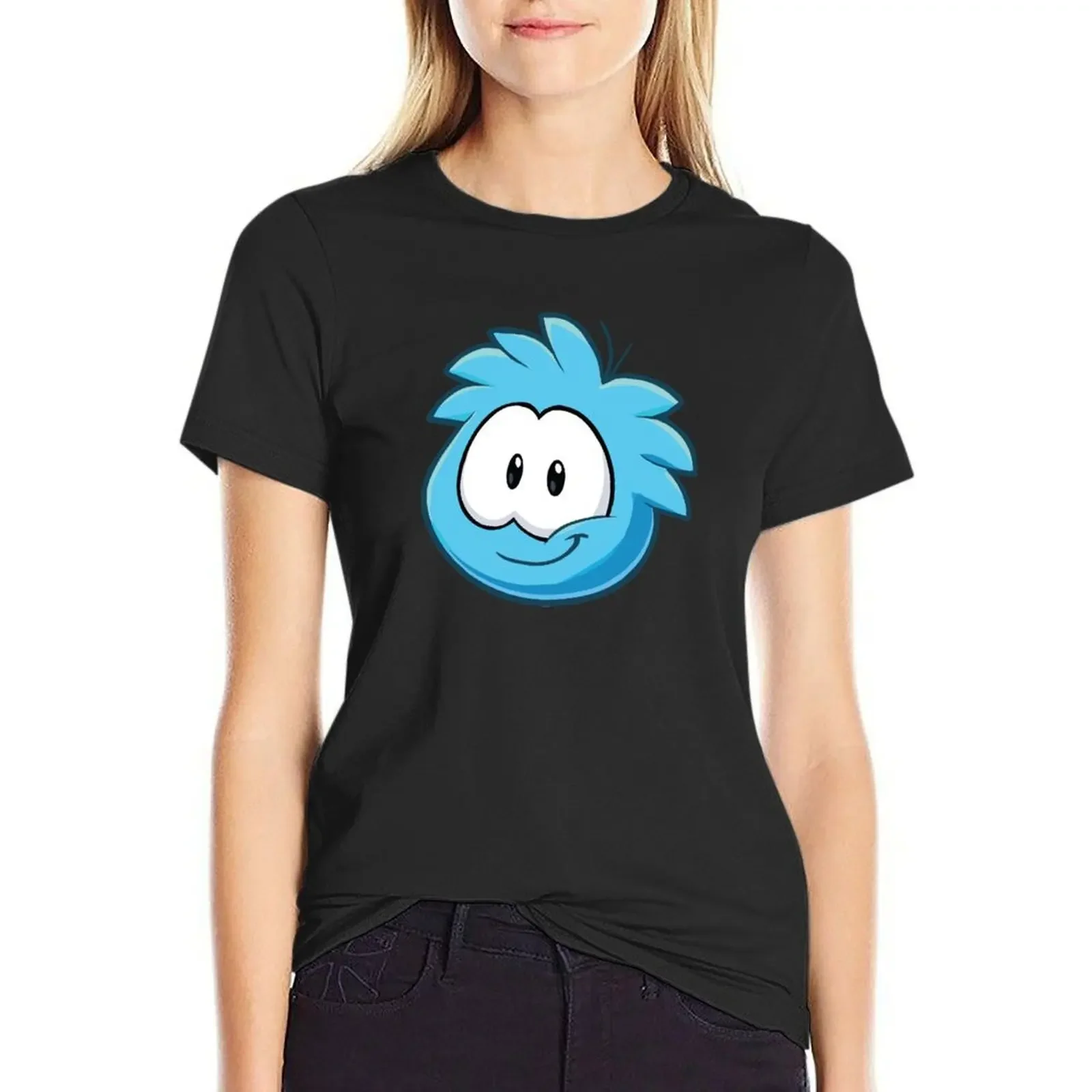 

Blue Puffle Swag T-Shirt Blouse customizeds anime clothes sports fans designer clothes Women luxury