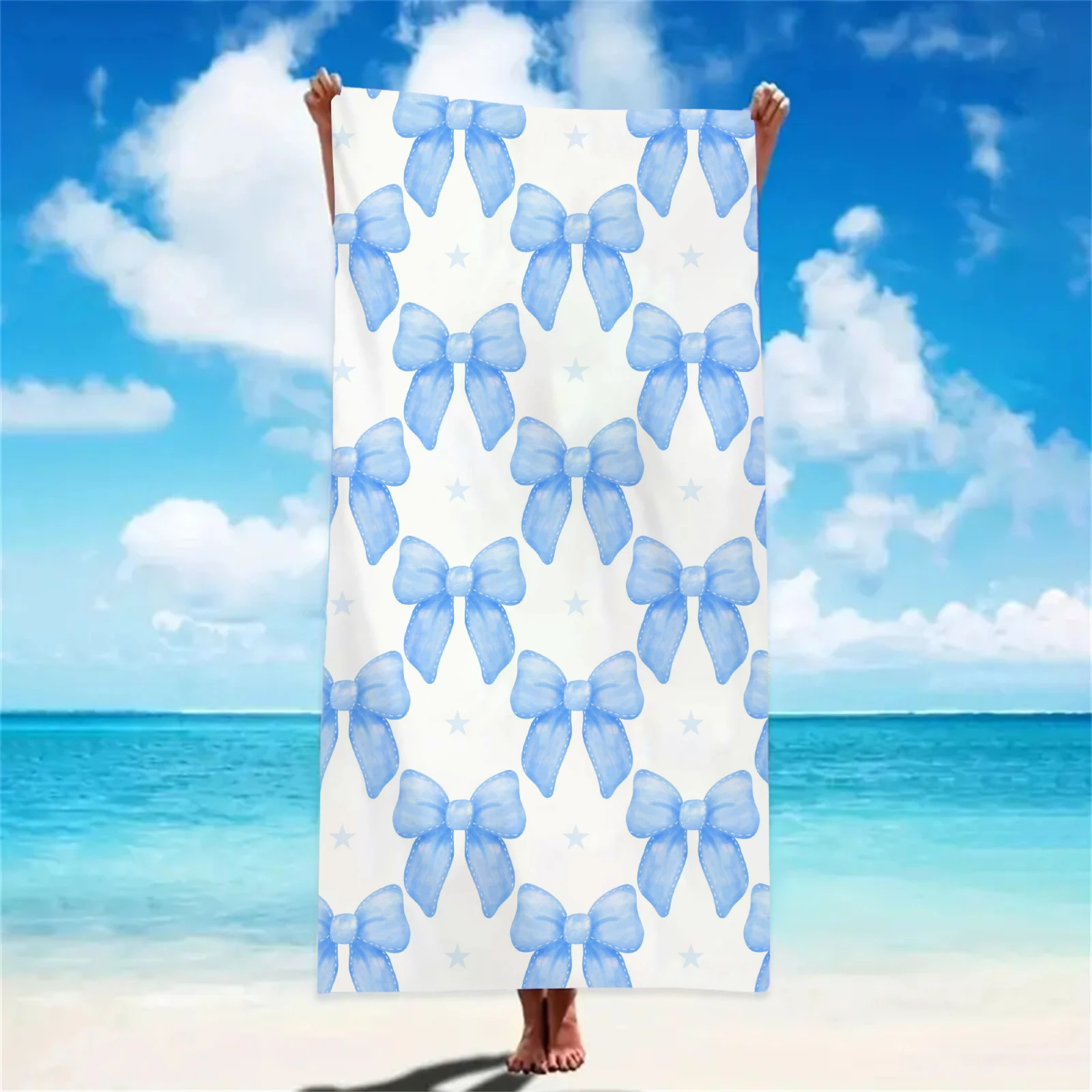 شخصية القوس مخصص منشفة الشاطئ منشفة السباحة هدية للسباح في الهواء الطلق بركة منشفة اليوغا الصيف هدية عيد ميلاد الفتيات الشاطئ #6