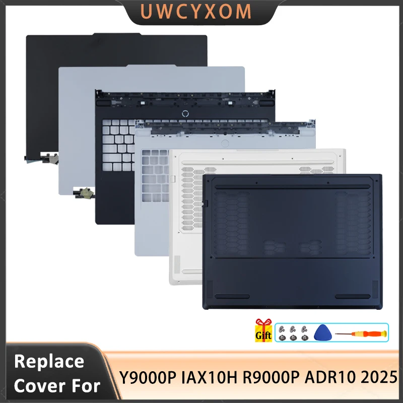 

Сменный ноутбук для Y9000P IAX10H R9000P ADR10 2025, задняя крышка ЖК-дисплея/подставка для рук/нижний корпус