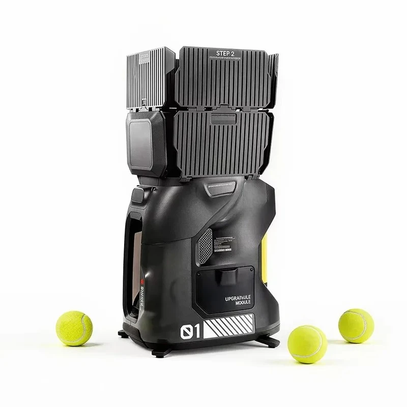 for Tennis Serve Machine Vision Based AI Robot Training Shooting Device for Tennis Serve Practice