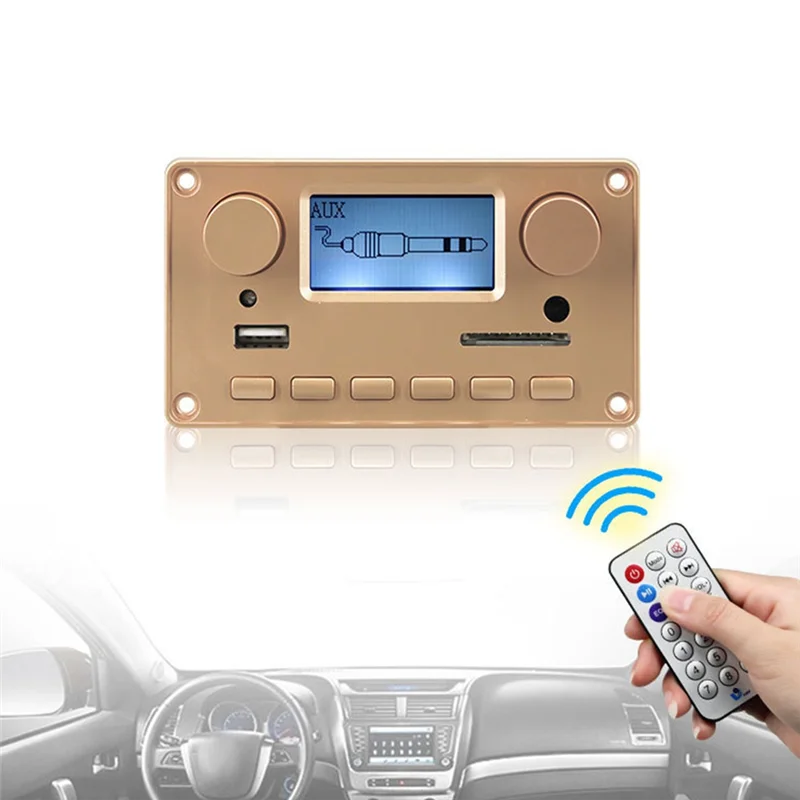 

Wireless Bluetooth Audio Player MP3 Decoder LCD Display Bluetooth Audio Module Car Accessories