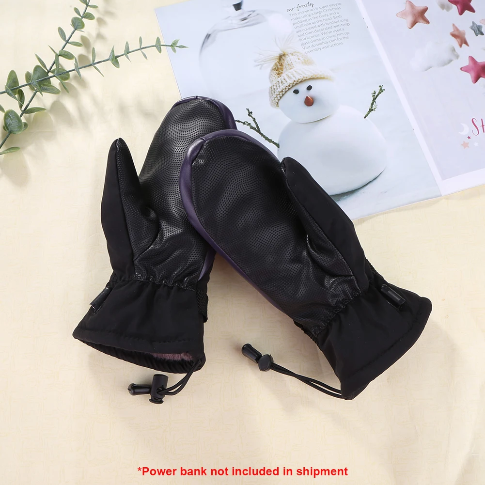 

Electric Heating Gloves USB Charging Hand Warmer Gloves Cold-Proof 3 Gear Temperature for Outdoor Camping Hiking