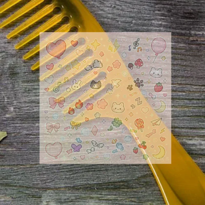 10Pcs Plastic Hair Comb Set Anti Static Detangling Combs Assorted Sizes And Styles For All Hair Types