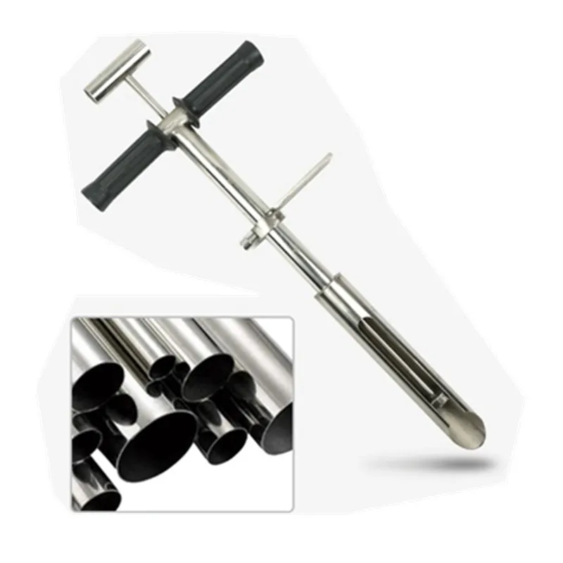 Stainless Steel Soil Sampler With Foot Pedal and Scale Garden Hand Tools Manual Aerators Scoops Crowbars