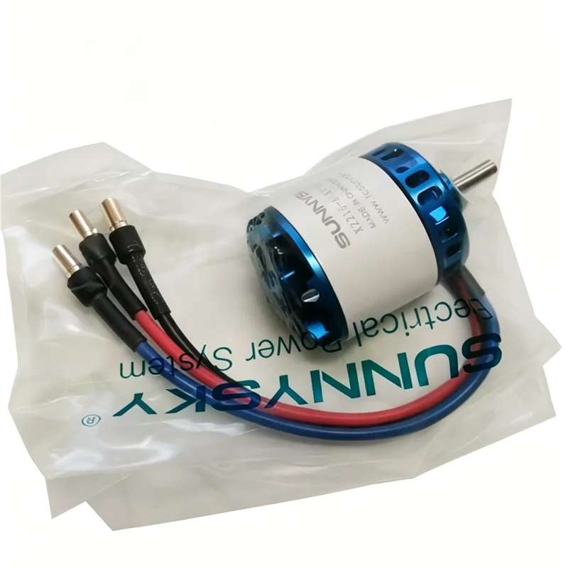 

Sunnysky X2216-III V3 Motor, Multiple KV & Shaft Options, Fit APC9047 Prop for RC Glider & Sport Plane