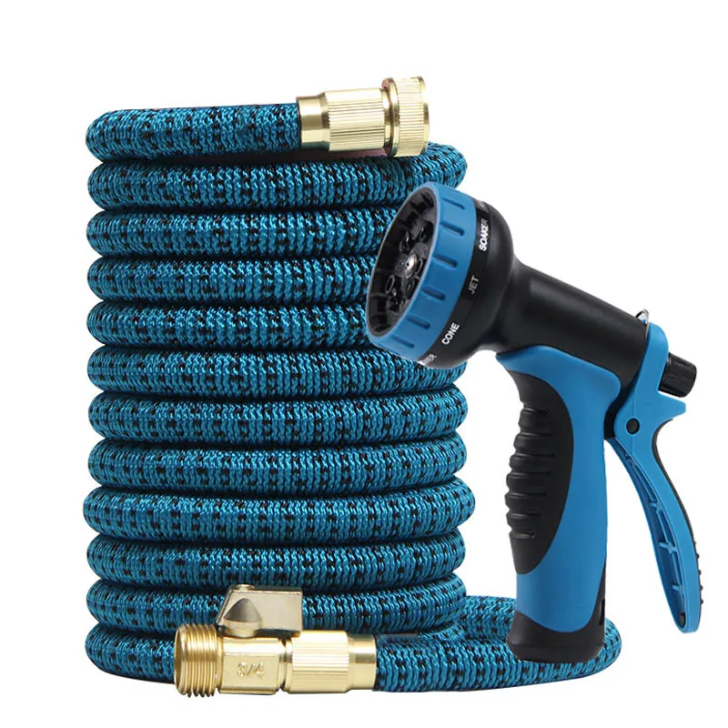 

Adjustable Telescopic Metal Garden Hose High Pressure Set for Car Plant Watering