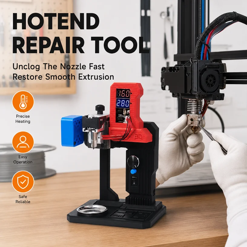 BIQU Panda Hotend Wizard 3D Printers Accessories Hotend Quick Swap Repair Tool For Bambu lab A1/P1/X1/H2D/H2S Series Hotend