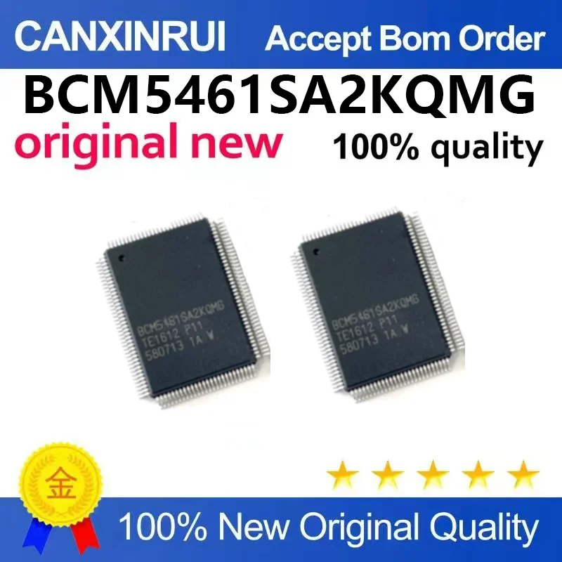 （5pcs-100pcs）Spot BCM5461SA2KQMG BCM5461SA2KQM QFP128 Communication Network Chip