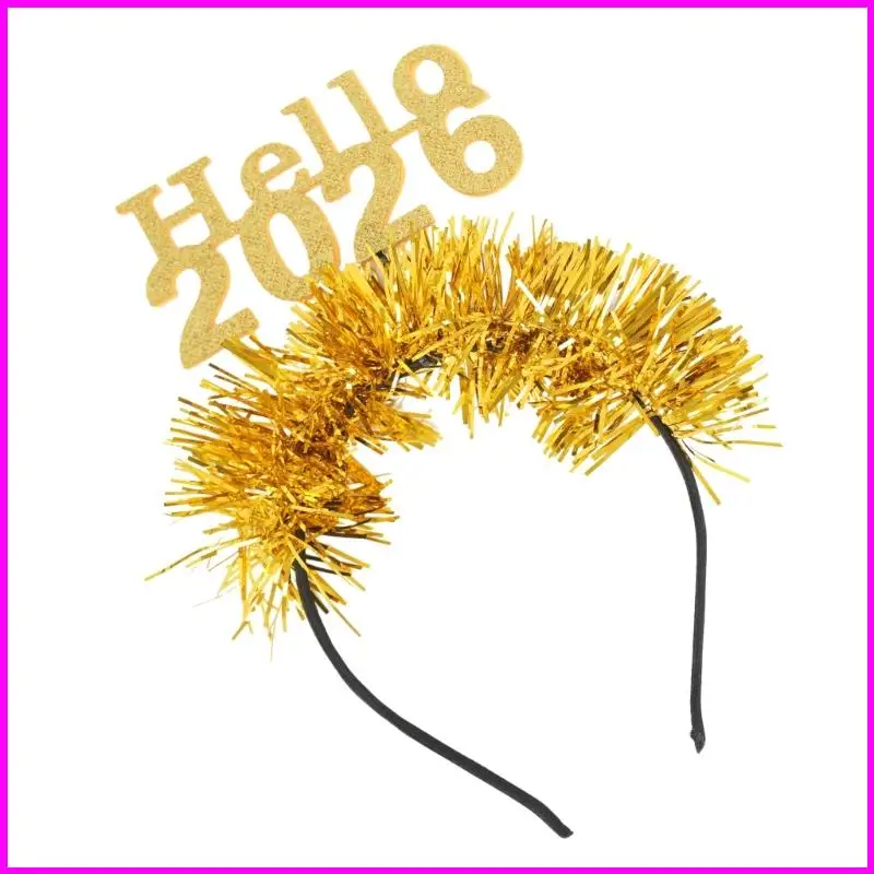 Noworoczne dekoracje imprezowe Nowy Rok Tiars Tiaras Nowy Rok Kapelusz Hap Fryzjer