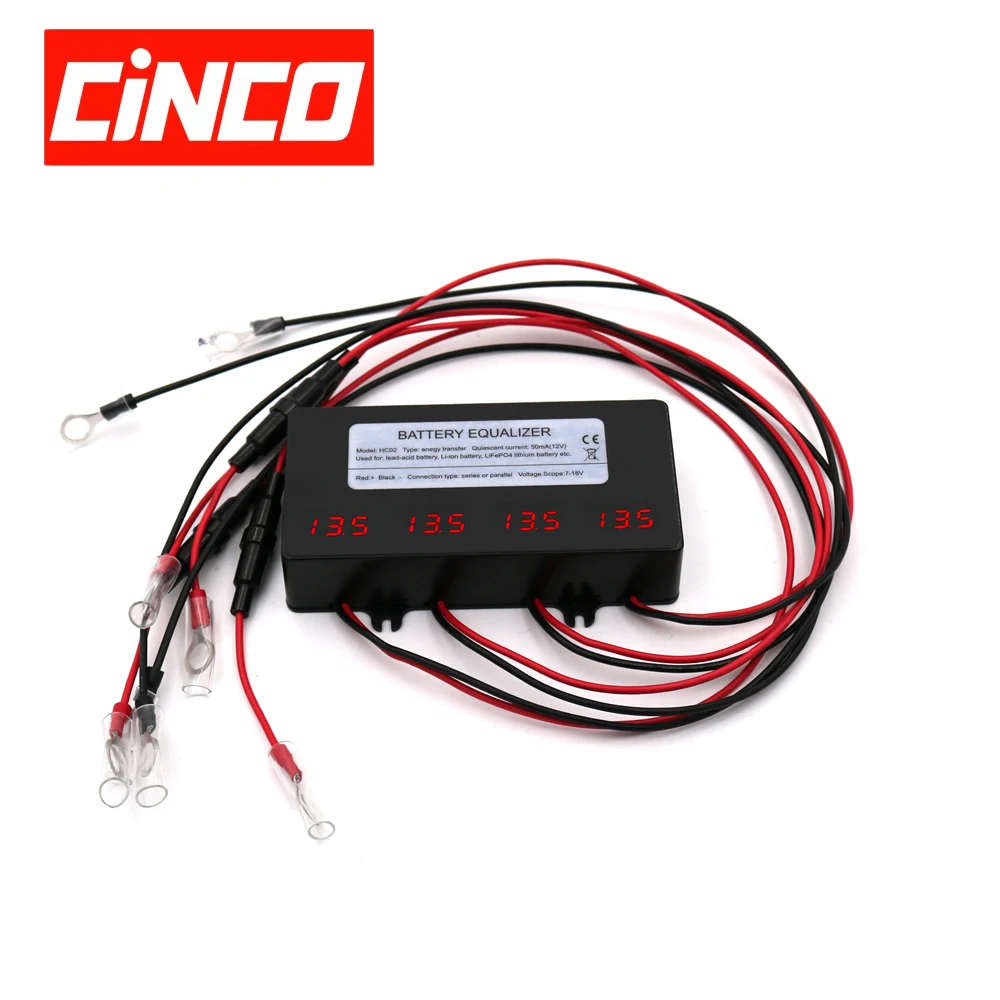 

CINCO Battery equalizer HA02 HA01 HC01 HC02 4 X 12 V 3.2 3.7 6 48V solar Battery Active Balancer Li li-ion Lifepo4 Lead Acid