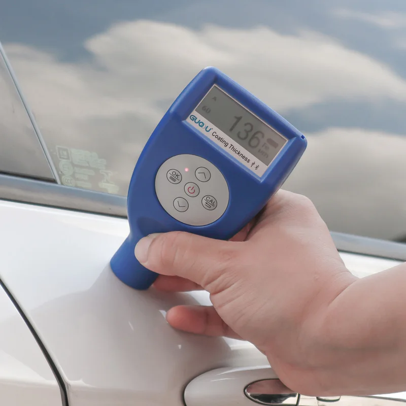 handheld digital car paint thickness gauge car color tester