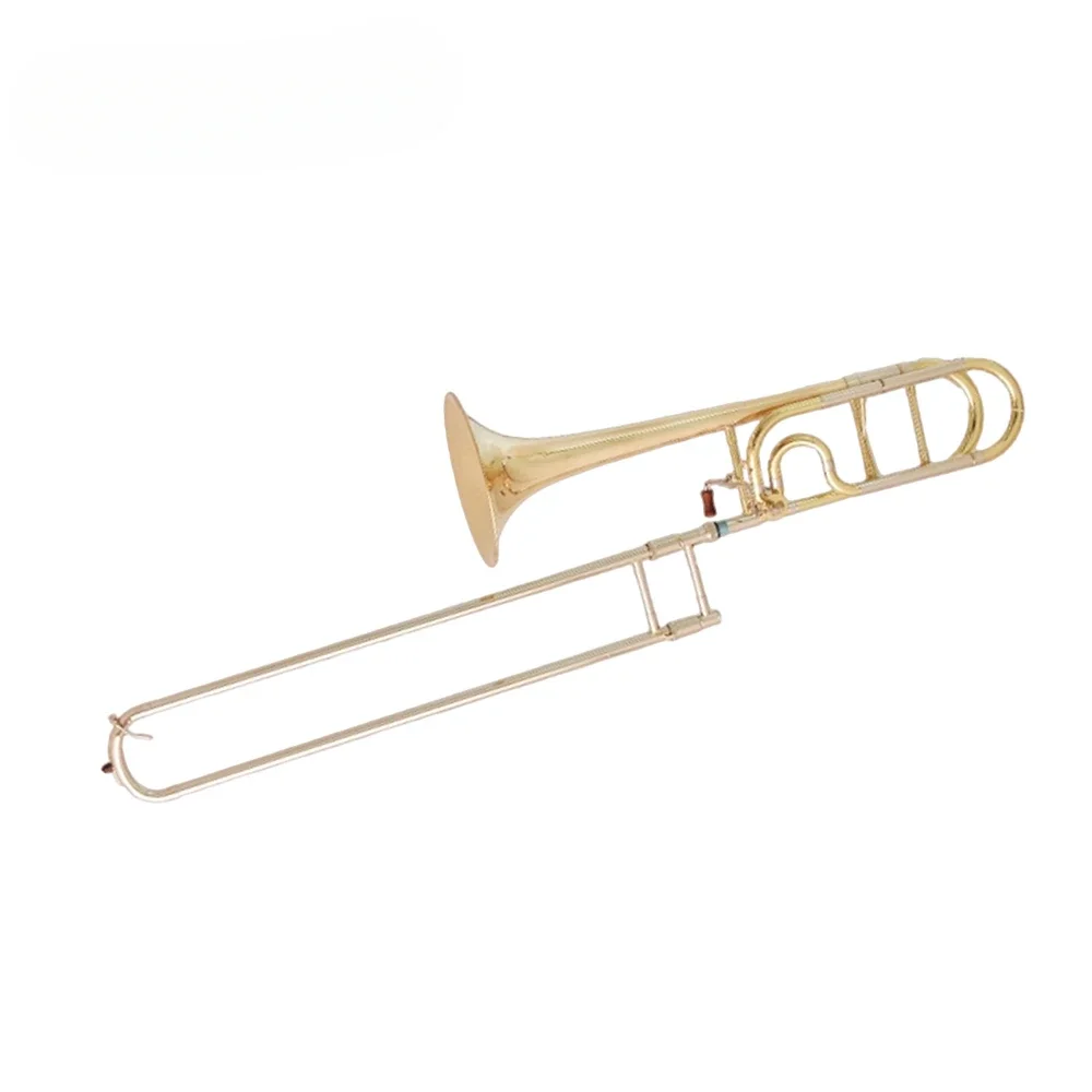 New Factory Price Wind Instrument Yellow Brass Body BB Trombone Tenor (TB-H468G)