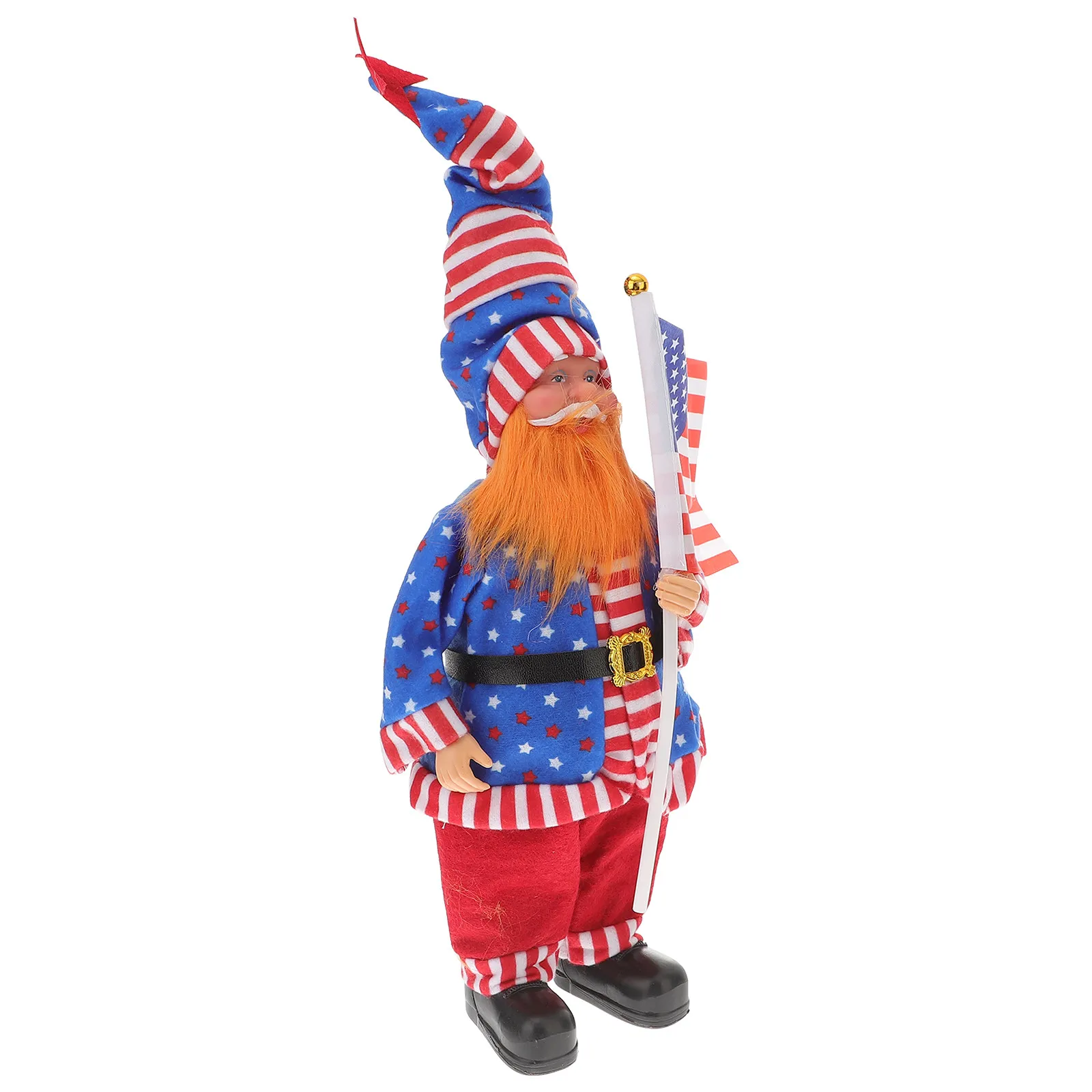 Delicate Uncle Sam Independence Day Decor Ornament Festive Party Supply Creative Home Decoration Birthday New Year Gift Item