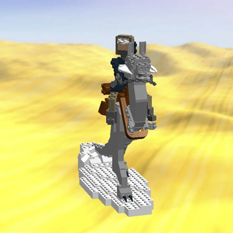 365 قطعة MOC هان سولو TaunTaun Modded 1 Hrodas نموذج بناء هدية الكريسماس كتل العمارة اللعب فكرة الطوب الاطفال عيد ميلاد