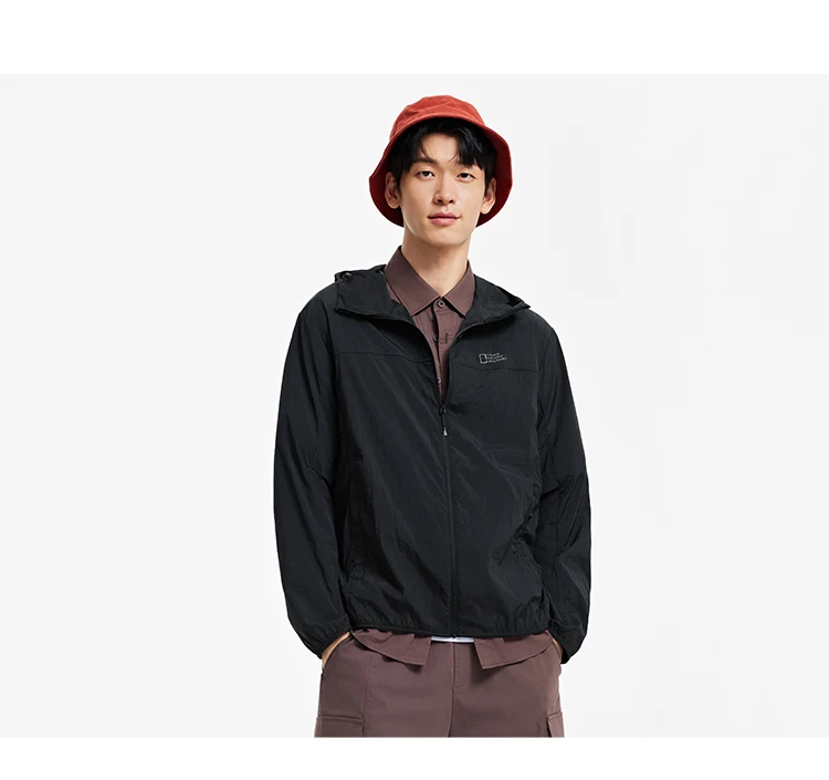 Semir Mens UV Jacket 2026 Hooded Cool Feeling Tops Couple Style Regular Shoulder Casual Fashion Soft Daily Wear
